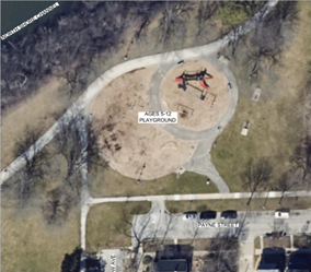 The ages 5-12 playground